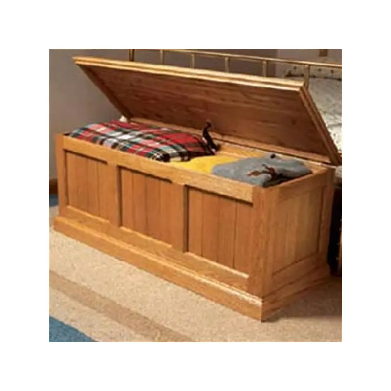 Woodworking Project Paper Plan to Build Cedar-Lined Oak Chest