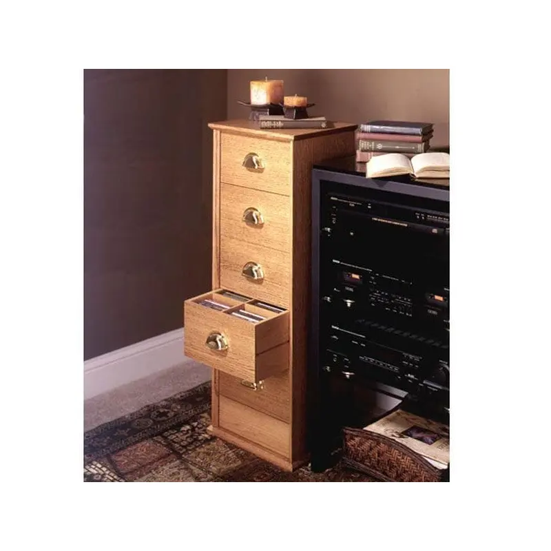 Woodworking Project Paper Plan to Build CD Storage Cabinet