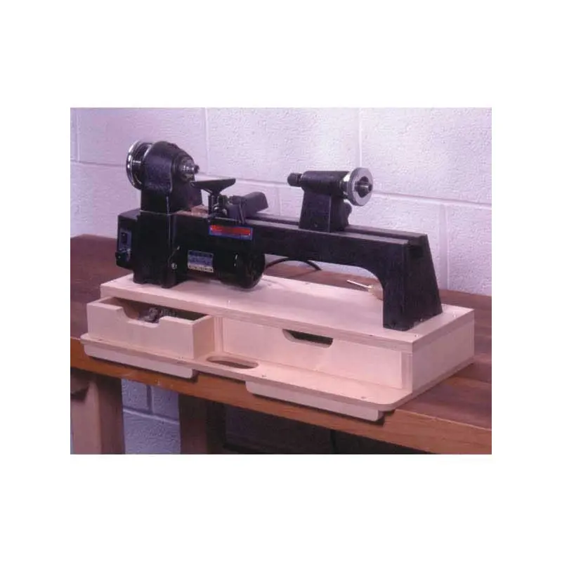 Woodworking Project Paper Plan to Build Portable Mini-Lathe Base