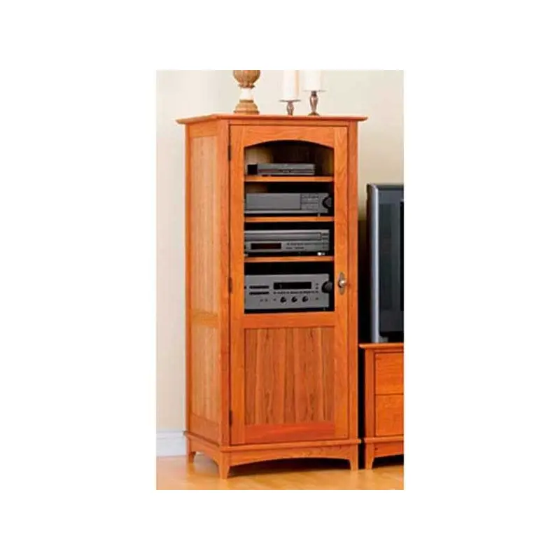 Woodworking Project Paper Plan to Build Entertainment Center Tower Cabinet