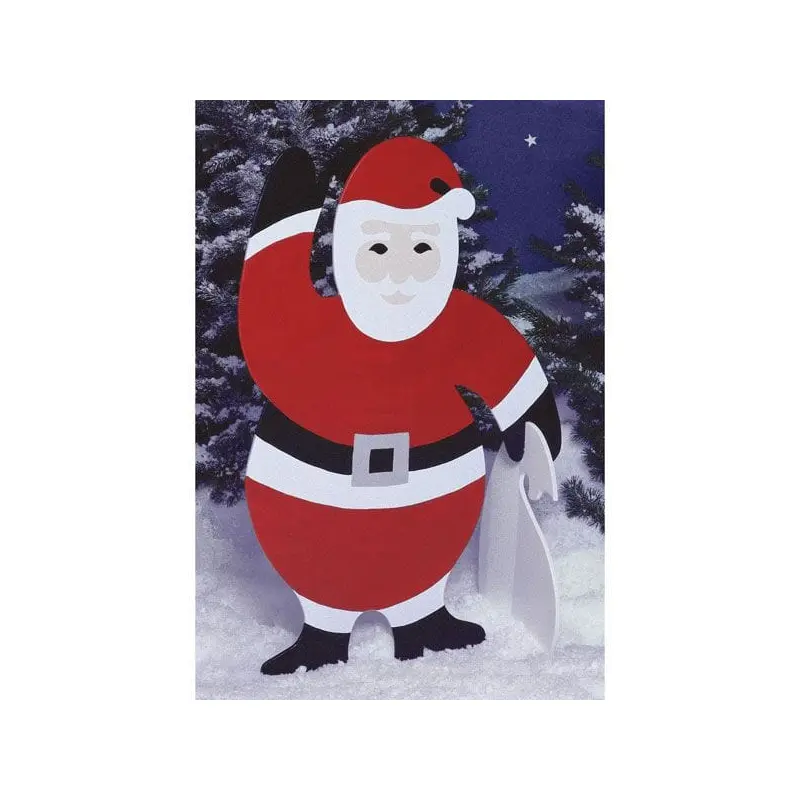 Woodworking Project Paper Plan to Build 4 ft. Santa