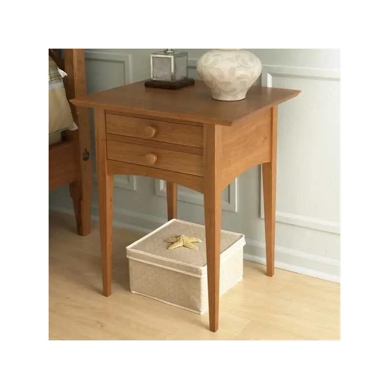 Woodworking Project Paper Plan to Build Pencil Post Nightstand