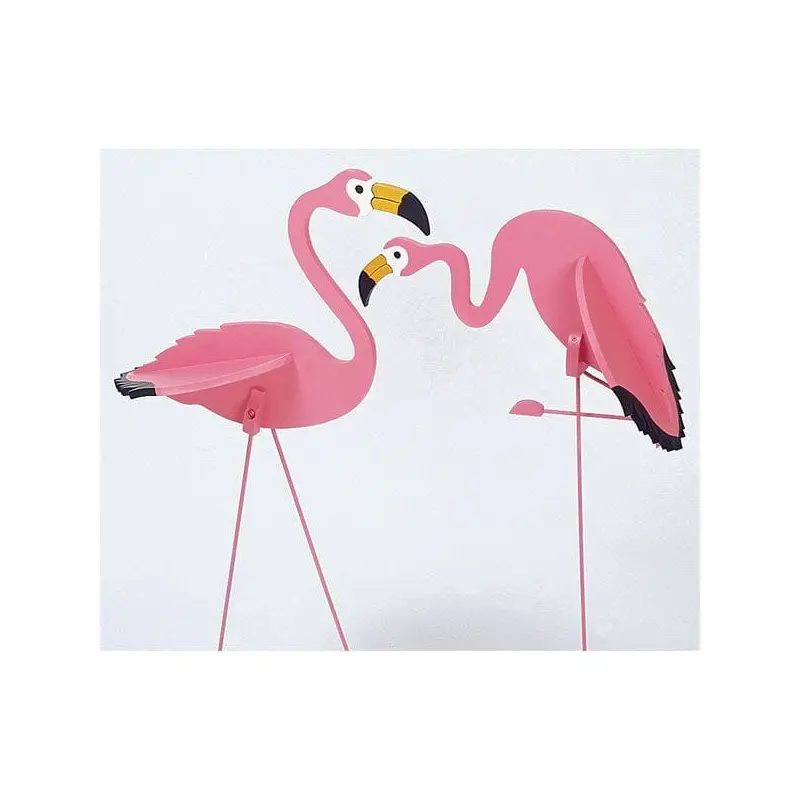 Woodworking Project Paper Plan to Build Flamingos