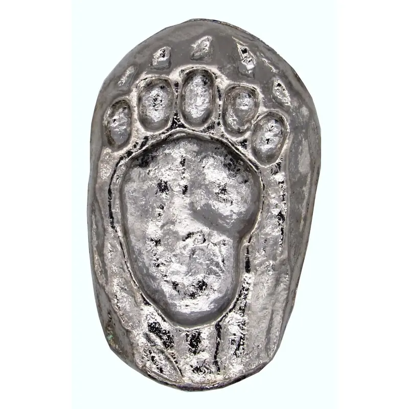 Single Bear Track Pull, Right, Nickel, Model 170N