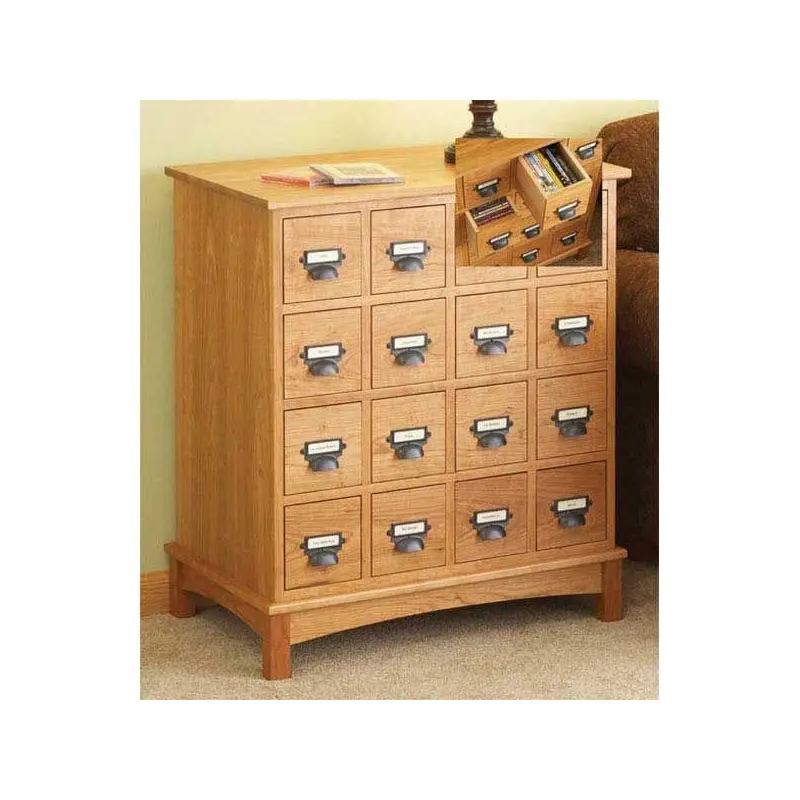 Woodworking Project Paper Plan to Build Media Cabinet