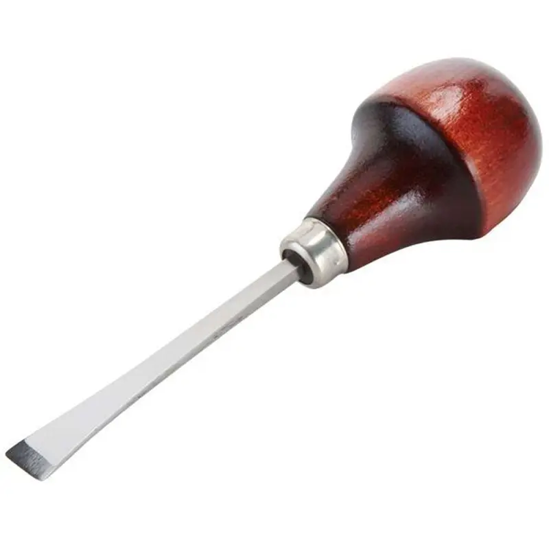 Double Bevel 3/8" Chisel, Palm Handled