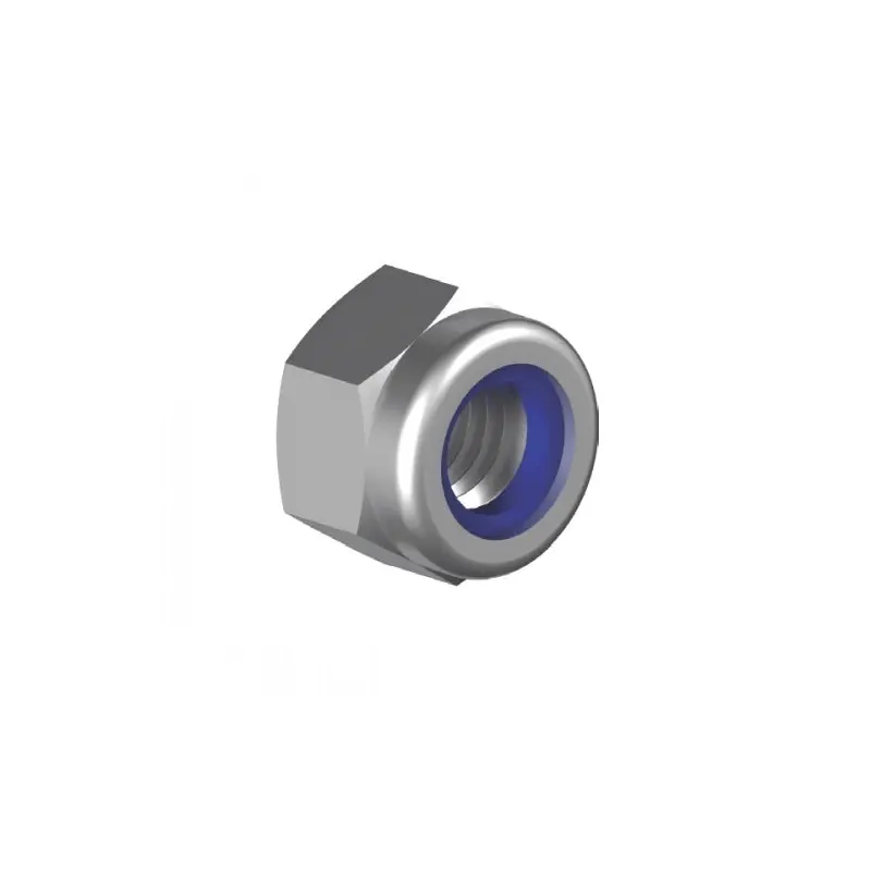 UNF Nyloc Hex Nut Grade 8 Zinc Plated