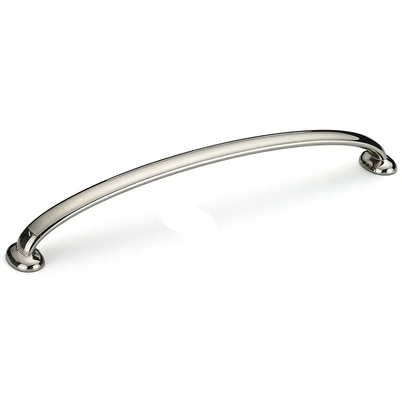 Traditional Pull, 7-9/16" Center-to-Center, Polished Nickel