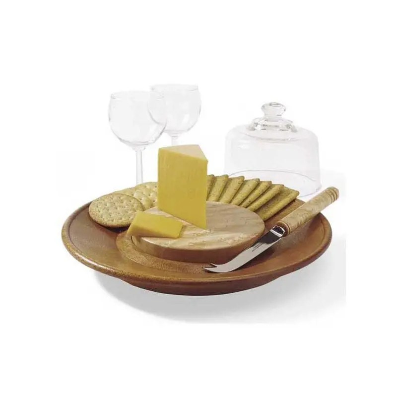 Woodworking Project Paper Plan to Build Domed Snack Set