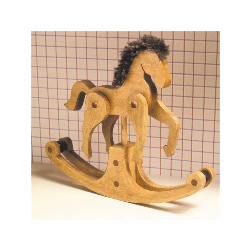 Woodworking Project Paper Plan to Build Giddy-Up Rocking Horse