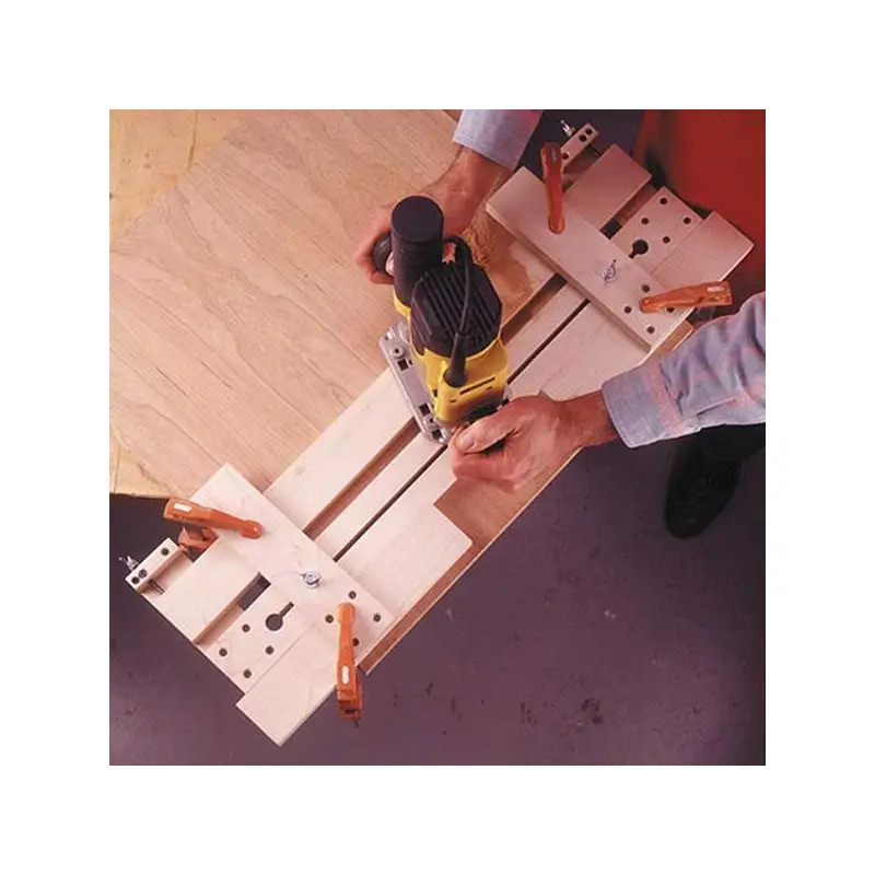 Woodworking Project Paper Plan to Build Fail-Safe Router Jig