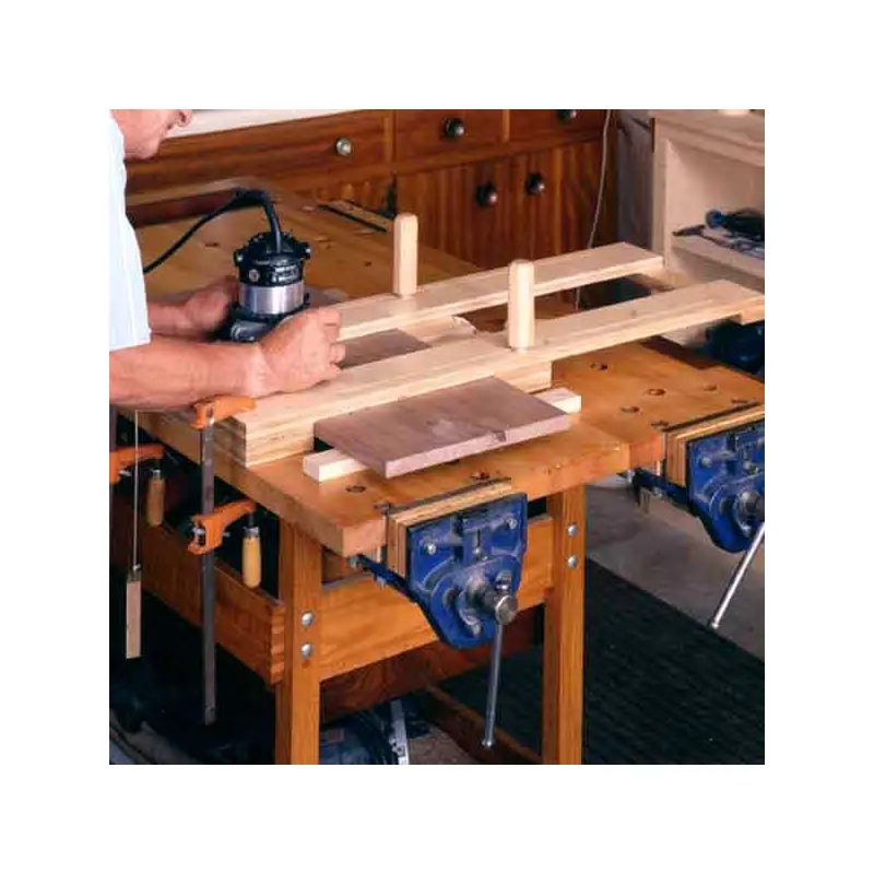 Woodworking Project Paper Plan to Build Right-On Dado Jig