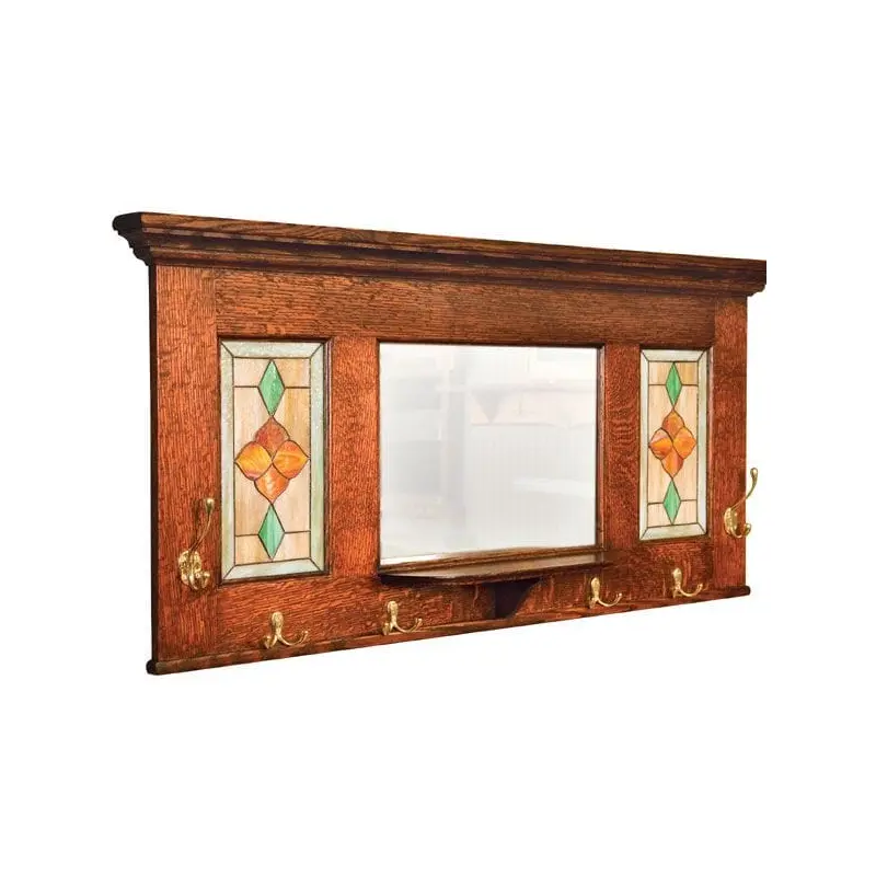 Hall Mirror Coat Rack Combo  - Downloadable Plan