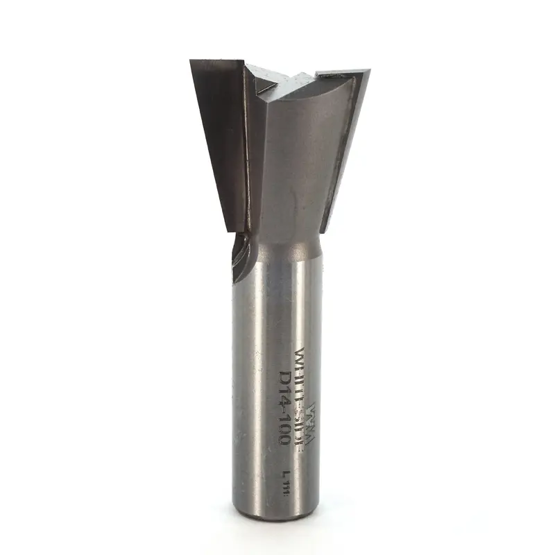 D14-100 Dovetail Router Bit 14 Degree 1/2" SH 1" D x 7/8" C x 2-1/2" OL