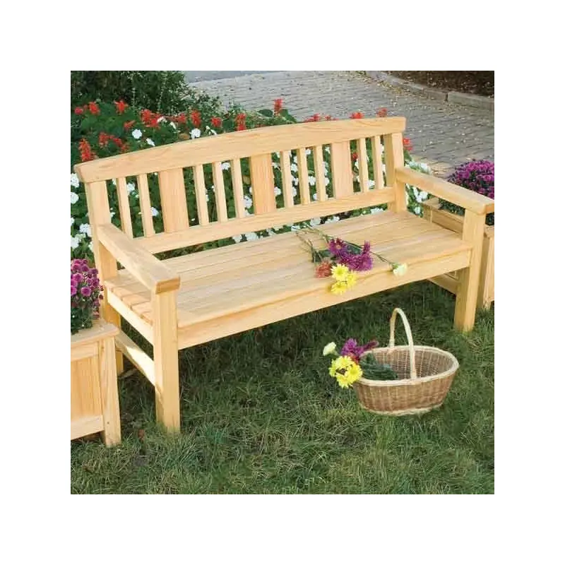 Garden Bench Downloadable Plan