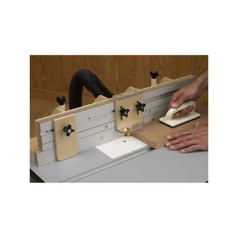 Downloadable Woodworking Project Plan to Build Router-Table Fence