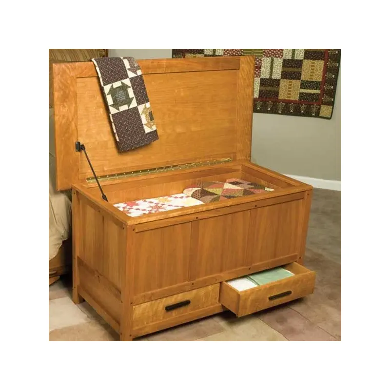 Arts & Crafts Blanket Chest - Downloadable Plan