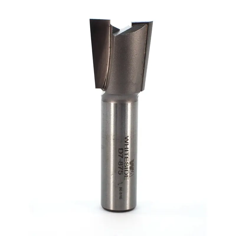D7-875 Dovetail Router Bit 7 Degree 1/2" SH 7/8" D x 7/8" C x 2-1/2" OL