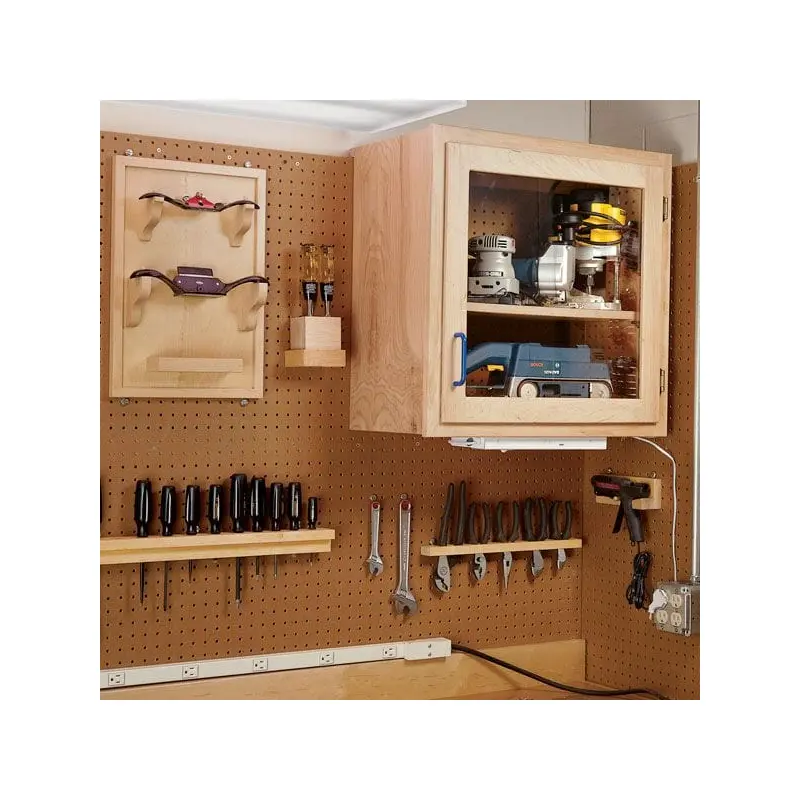 Woodworking Project Paper Plan to Build Modular Shop Cabinet System