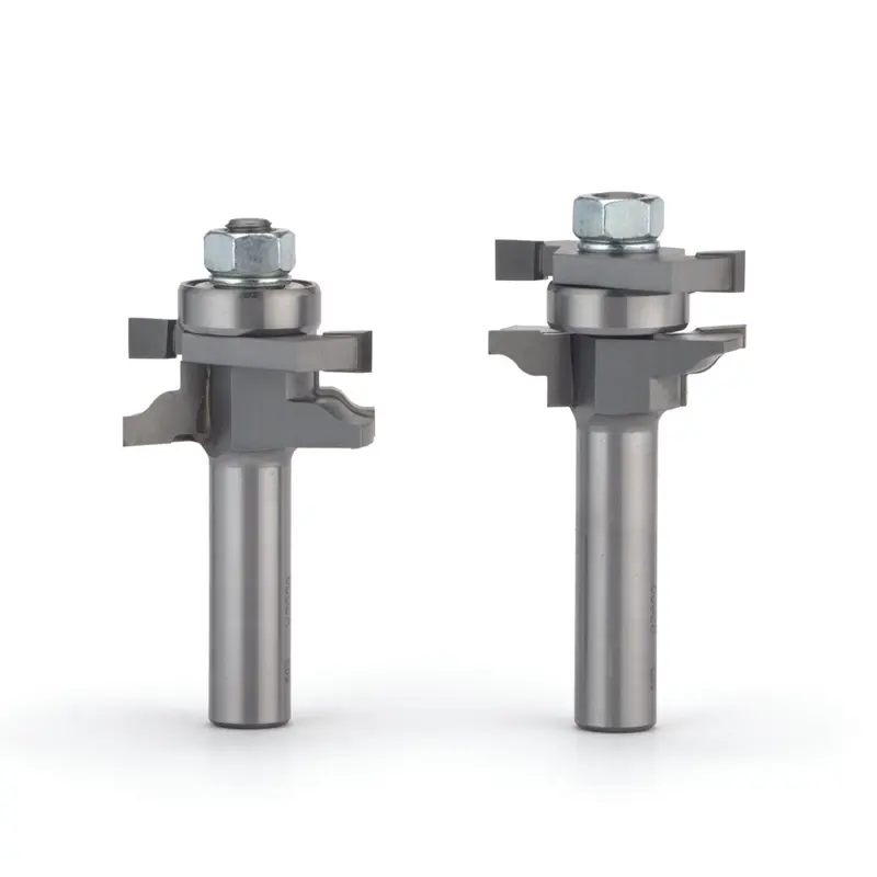 Ogee Stile and Rail Door Router Bit Set - 1/2" SH - 1-5/8" OD x 7/8" CL - 2 Piece