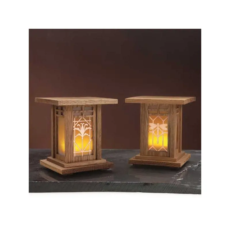 Arts & Crafts Luminaries - Downloadable Plan