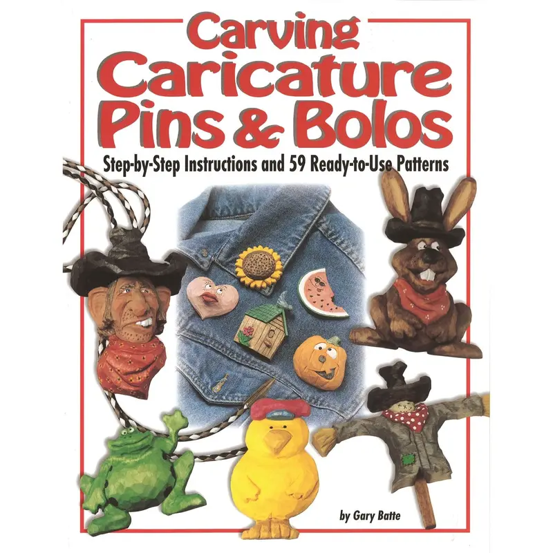 Carving Caricature Pins and Bolos