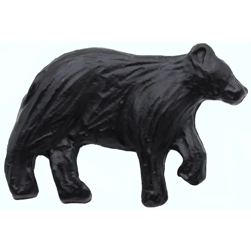 Bear Right Facing Knob Matte Black