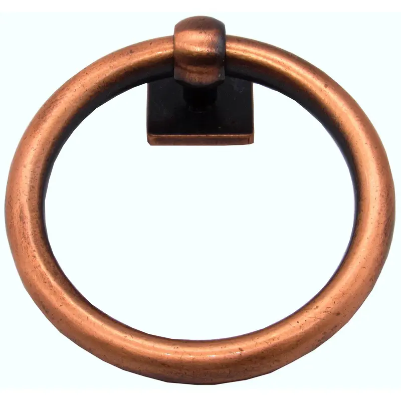 Traditional Ring Pull Satin Copper Oxide