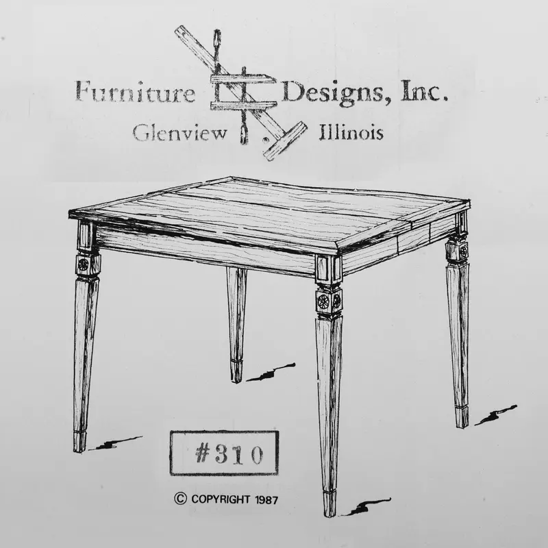 Woodworking Project Paper Plan to Build Folding Card Table