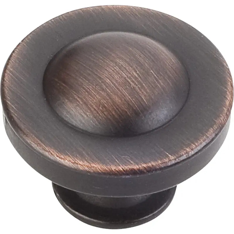 Cordova Knob, 1-1/4" Dia.,  Brushed Oil Rubbed Bronze