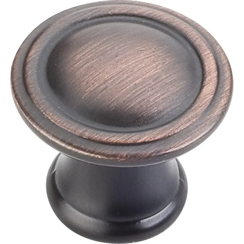 Cordova Knob, 1-3/16" Dia.,  Brushed Oil Rubbed Bronze