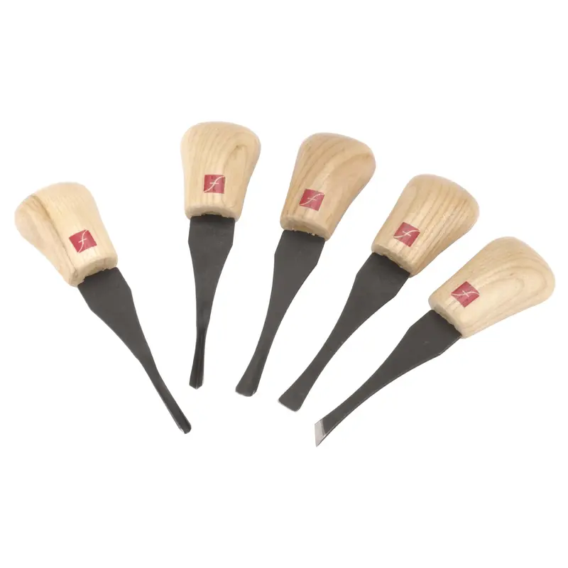 Beginners Palm Handled Carving Tool Set - 5 Piece