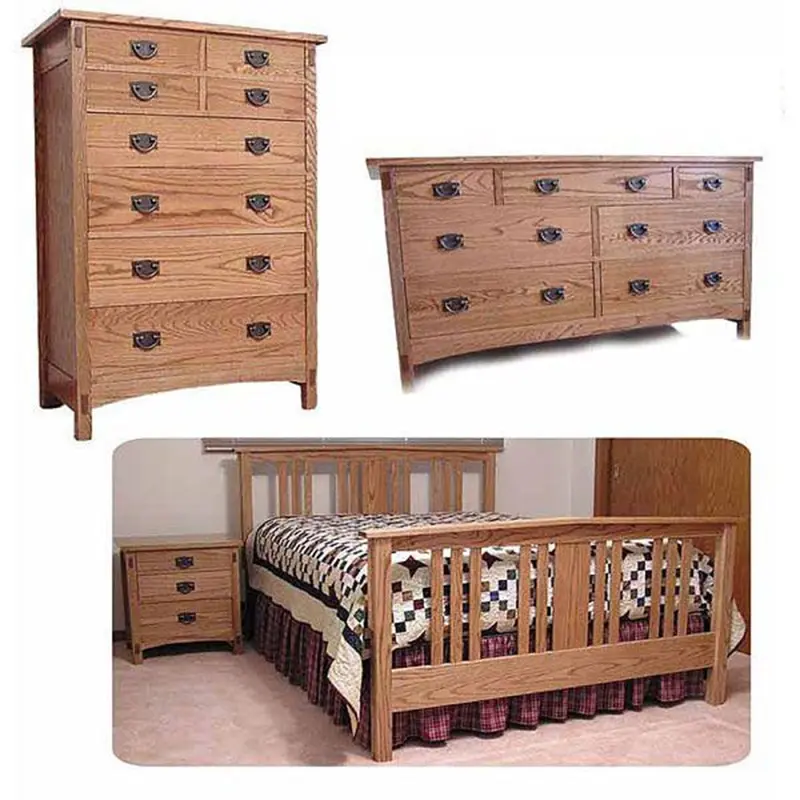 Mission Bedroom Woodworking Plan