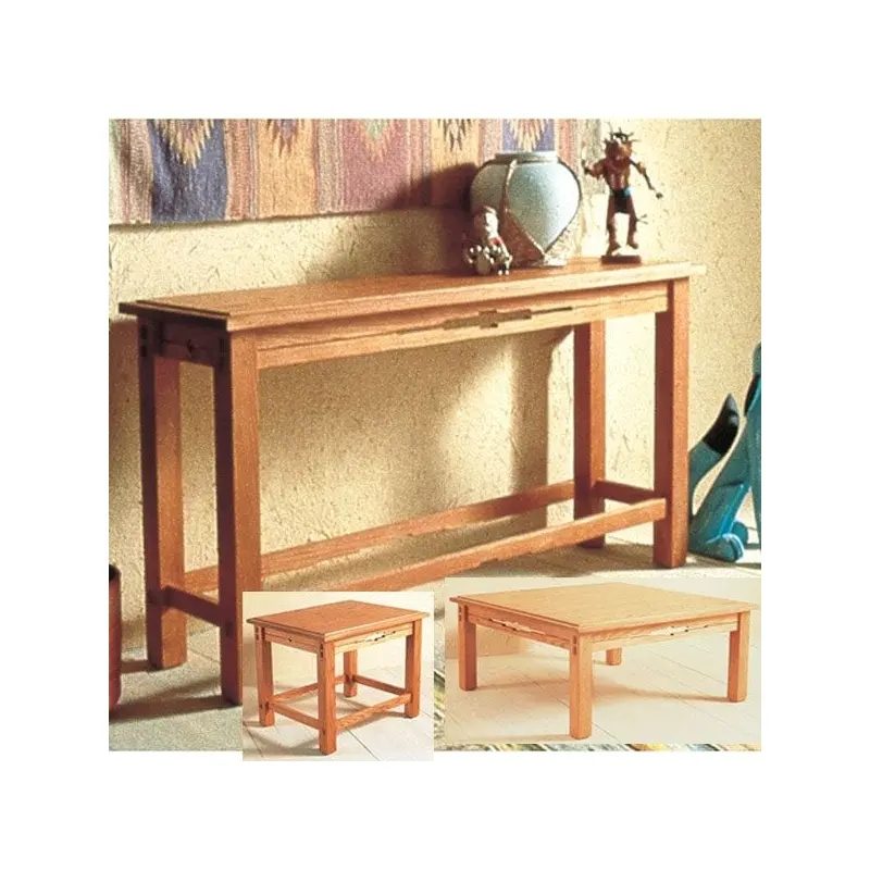 Woodworking Project Paper Plan to Build Southwest Trio of Tables
