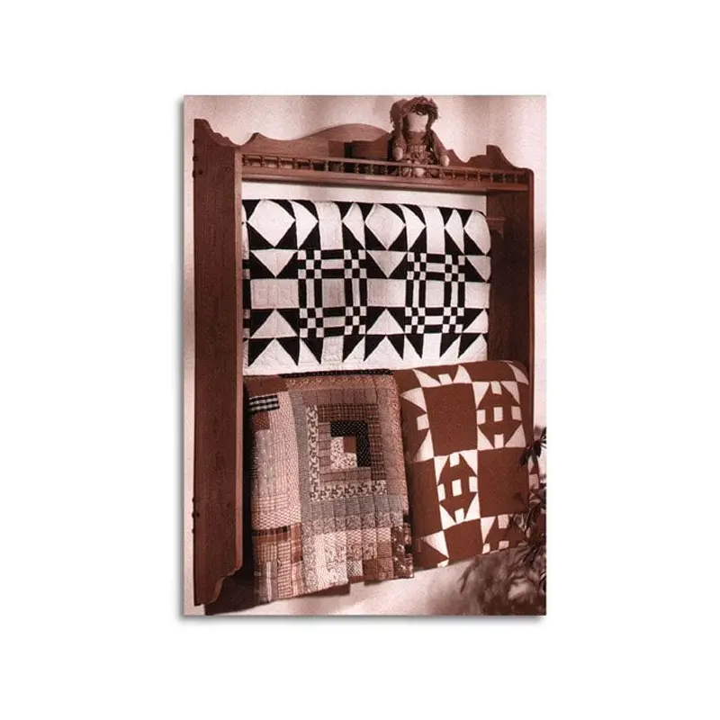 Woodworking Project Paper Plan to Build Quilt Showcase