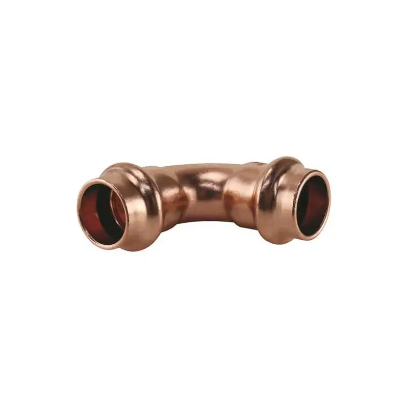 1/2 in. x 1/2 in. Copper 90-degree Press x Press Elbow Fitting