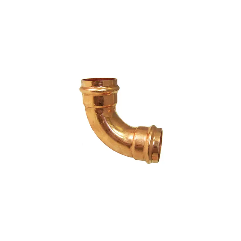 1 in. x 1 in. Copper 90-degree Press x Press Elbow Fitting