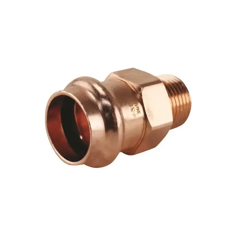 3/4 in. x 1/2 in. Copper Press x MPT Male Adapter