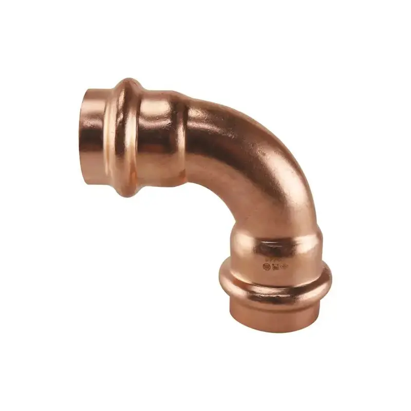 3/4 in. x 3/4 in. Copper 90-degree Press x Press Elbow Fitting
