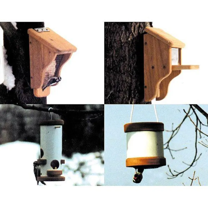 Woodworking Project Paper Plan to Build Suet and Squirrel Feeders