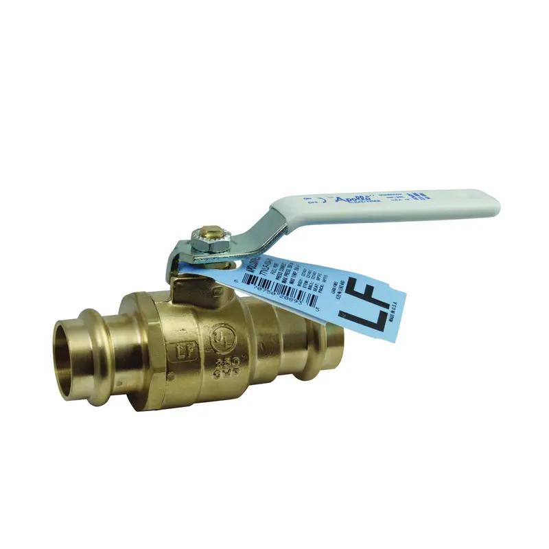 3/4 Free Brass 2 Piece Ball Valve with Standard Configuration