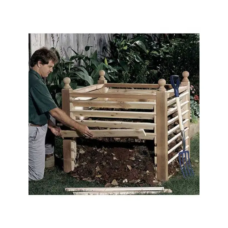 Woodworking Project Paper Plan to Build Compost Crib
