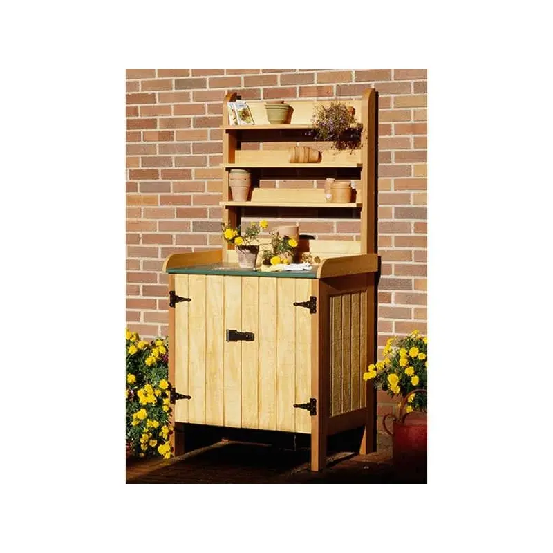 Woodworking Project Paper Plan to Build Gardener's Potting Bench