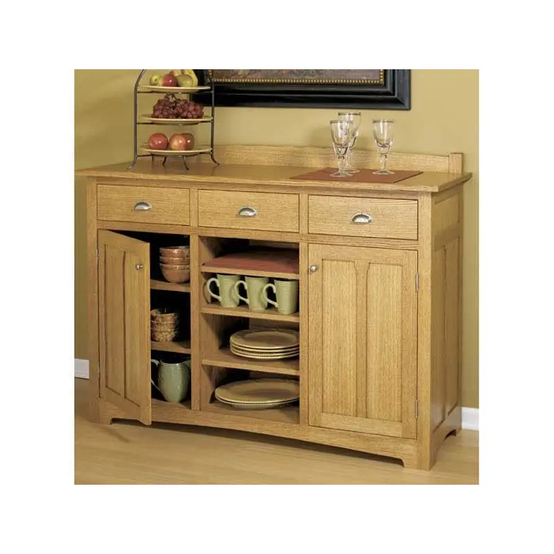 Woodworking Project Paper Plan to Build Traditional Sideboard
