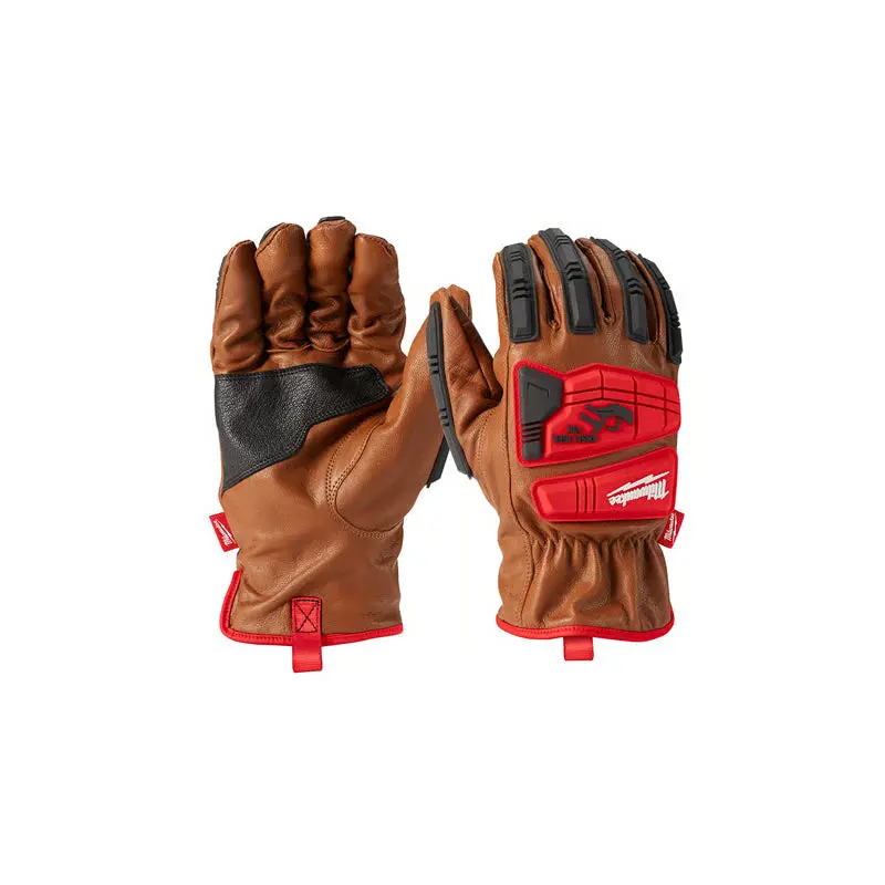 X-Large Level 3 Cut Resistant Goatskin Leather Impact Gloves