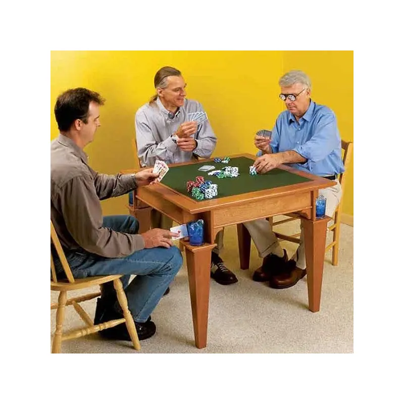 Woodworking Project Paper Plan to Build Game Table