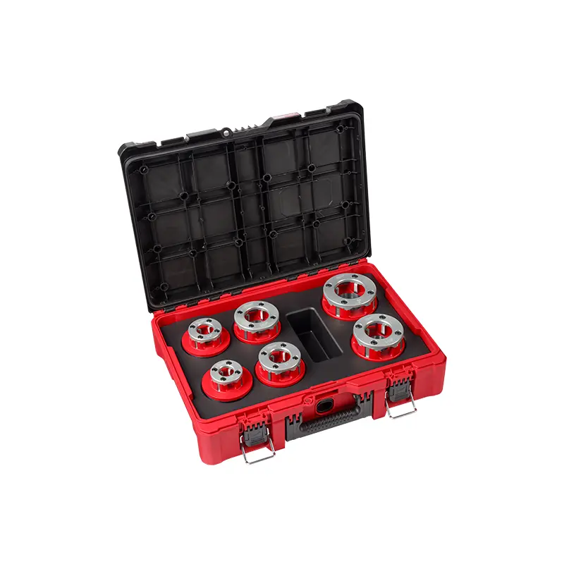 1/2"-2" HIGH SPEED NPT Portable Pipe Threading Forged Aluminum Die Head Kit