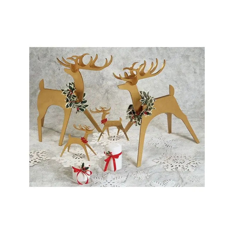 Woodworking Project Paper Plan to Build Medium & Tabletop Stylish Reindeer