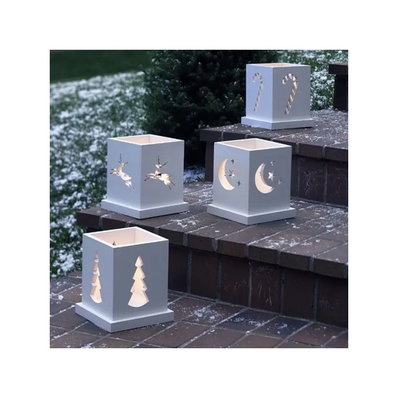 Woodworking Project Paper Plan to Build Holiday Luminarias