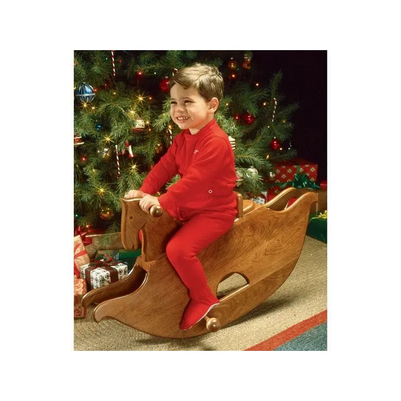 Woodworking Project Paper Plan to Build Rocking Horse